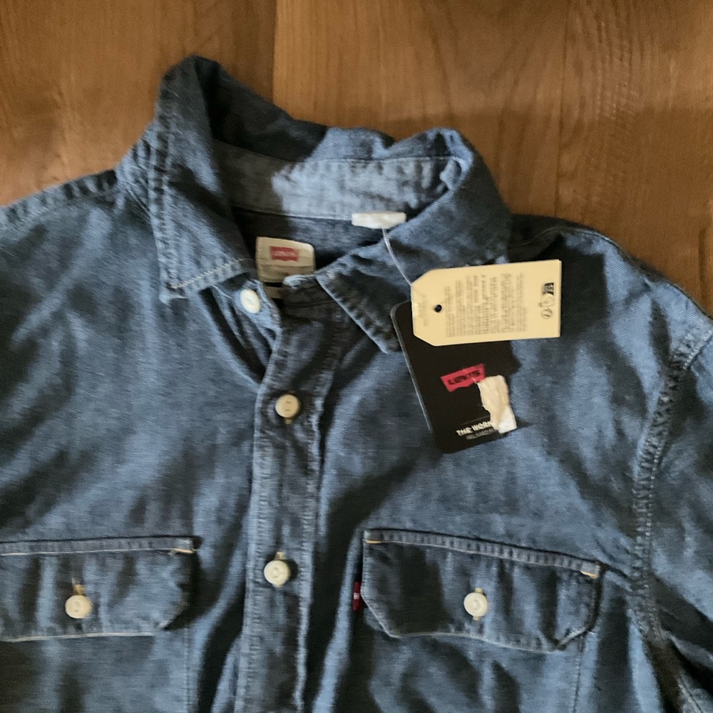 Levi's Relaxed Fit Dark Blue Shirt